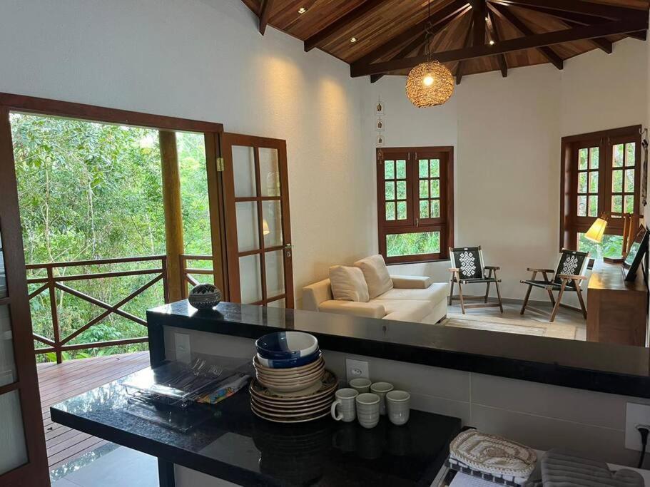 Chale Carolina Bela Villa Guaramiranga Exterior foto